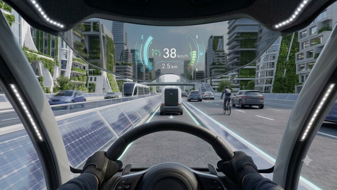 Cadillac's Newest Electric SUVs Are Projecting AR Directly Onto the Road