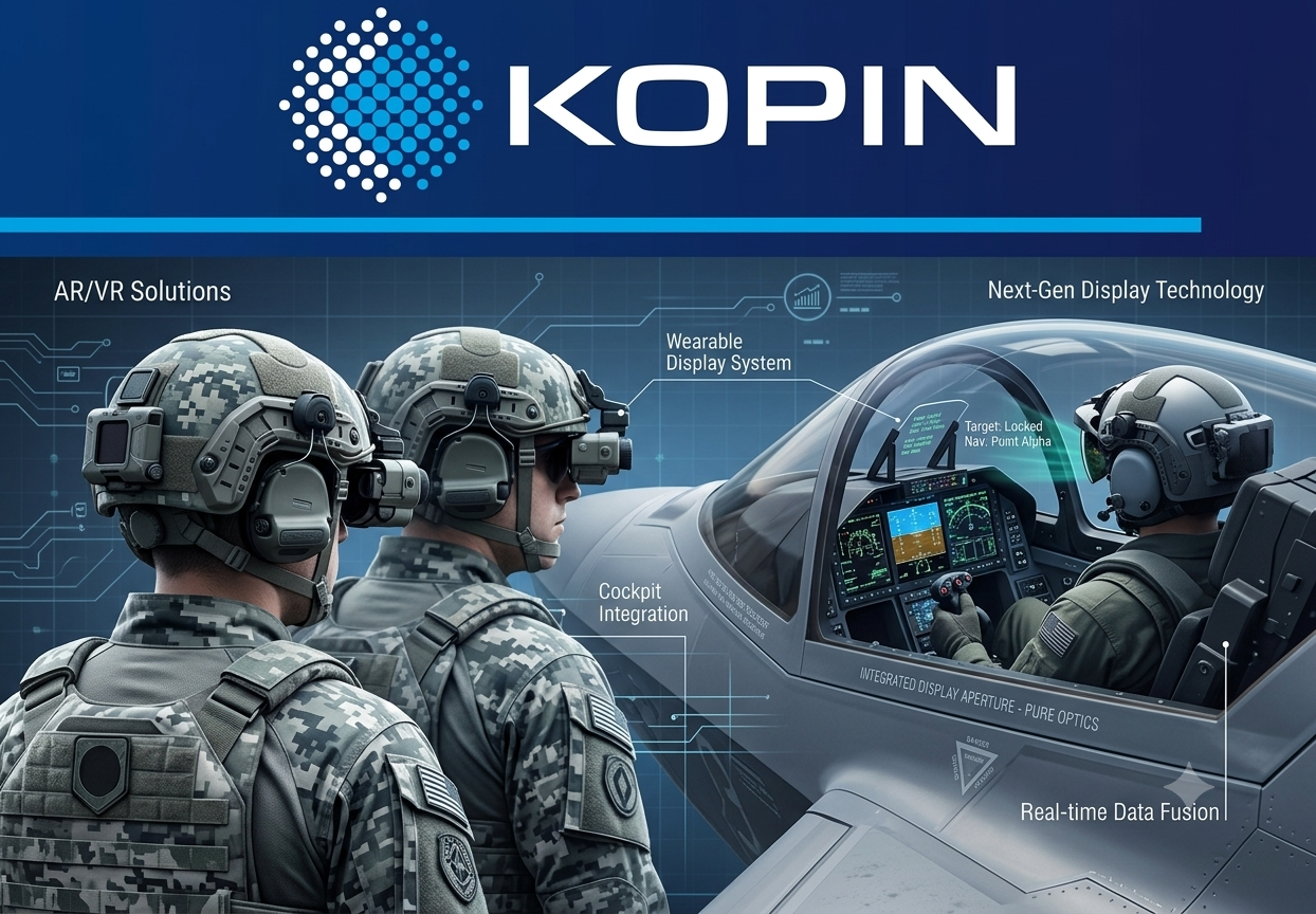 Kopin Is Having a Big Month, Landing Both an Army Research Deal and a $7.5 Million Helmet Order